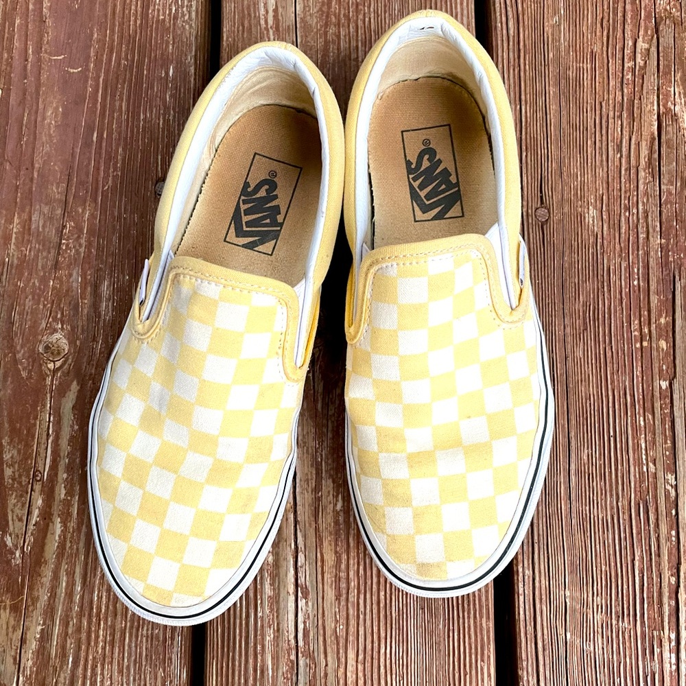 Vans Checkerboard Slip-on Shoes